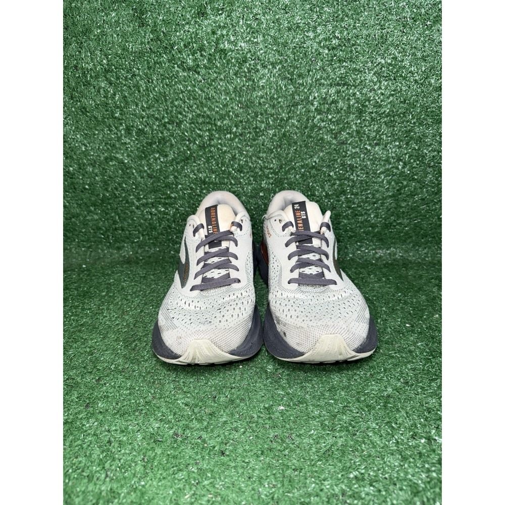 Brooks Womens Size 8 Adrenaline GTS 24 Grey Running Shoes Comfort Gym Sneakers - Picture 5 of 11